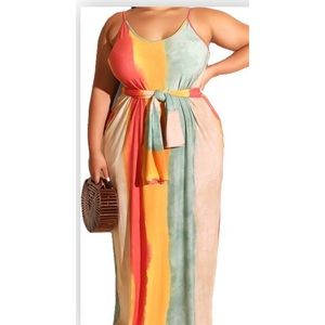 Plus size summer dress